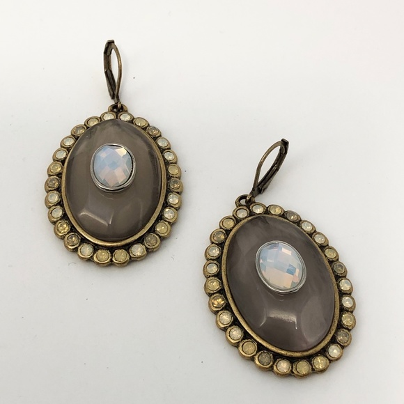 Heidi Klum Faceted Dangle Earrings - Picture 4 of 5